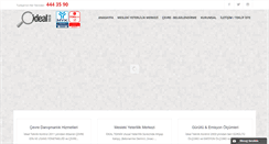 Desktop Screenshot of idealteknikkontrol.com